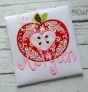 Apple Heart Applique | Machine Embroidery Designs by JuJu