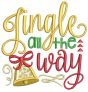 Christmas Word Art Set 1 Machine Embroidery Designs by JuJu