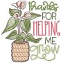 Plant Lovers 8 | Machine Embroidery Designs by JuJu