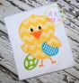 Easter Chick Boy Applique | Machine Embroidery Designs by JuJu