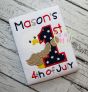 First 4th of July Eagle Applique | Machine Embroidery Designs by JuJu