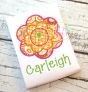 Large Layered Flower (no stem) Applique | Machine Embroidery Designs by JuJu