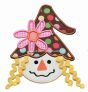 Scarecrow with Trim Hair Applique | Machine Embroidery Designs by JuJu