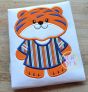 Tiger Jersey Applique | Machine Embroidery Designs by JuJu