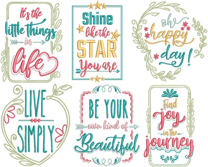 Farm Fresh Life 2 Machine Embroidery Designs by JuJu