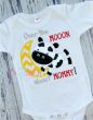 Cow Jumps Over Moon Applique Design | Machine Embroidery Designs by JuJu