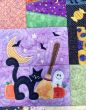 ITH Halloween Wall Hanging | Machine Embroidery Designs by JuJu