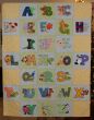 Cute Critters Alphabet Applique Machine Embroidery Designs by JuJu 