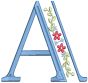 Sable Monogram | Machine Embroidery Designs by JuJu