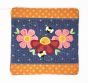 ITH Busy Bees Flower Trio Pot Holder | Machine Embroidery Designs by JuJu