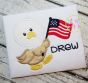 Marching Eagle Applique | Machine Embroidery Designs by JuJu