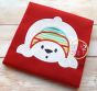 Polar Bear Applique | Machine Embroidery Designs by JuJu