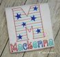 Stars and Stripes Embroidery Font | Machine Embroidery Designs by JuJu