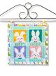 ITH Easter Bunnies Wall Hanging | Machine Embroidery Designs by JuJu