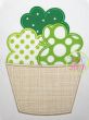 Shamrock Barrel Applique | Machine Embroidery Designs by JuJu