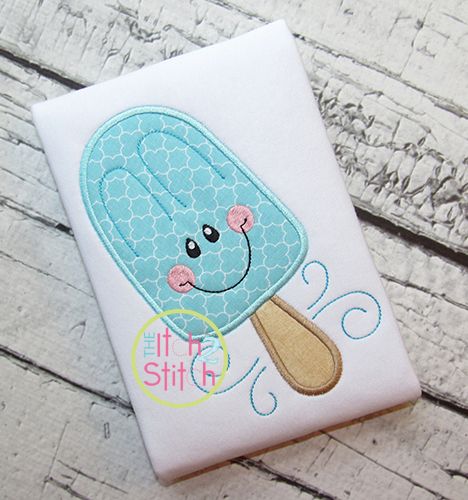 Yummy Popsicle Applique | Machine Embroidery Designs by JuJu