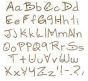 Heartstrings Alphabet Machine Embroidery Designs by JuJu