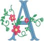 Anastasia Monogram | Machine Embroidery Designs by JuJu
