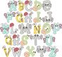 Cute Little Bug Alphabet | Machine Embroidery Designs by JuJu