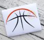 Half Basketball | Machine Embroidery Designs by JuJu
