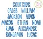Courtside Embroidery Font | Machine Embroidery Designs by JuJu