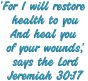 Jeremiah 30:17