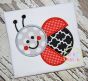 Ladybug 2 Applique | Machine Embroidery Designs by JuJu