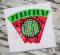 Watermelon Monogram Applique | Machine Embroidery Designs by JuJu