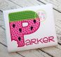 I2S Watermelon Alphabet Applique Set | Machine Embroidery Designs by JuJu