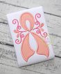 Awareness Ribbon Swirl Applique | Machine Embroidery Designs by JuJu