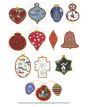 Trim the Tree Applique Machine Embroidery Designs by JuJu 