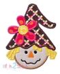 Scarecrow Girl Applique | Machine Embroidery Designs by JuJu