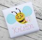 Bumble Bee Applique | Machine Embroidery Designs by JuJu