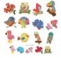 Birds of a Feather Applique Machine Embroidery Designs by JuJu 