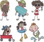 Summer Stix People | Machine Embroidery Designs by JuJu