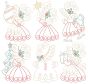 Sunbonnet Sue Returns Christmas Vintage Stitch Machine Embroidery Designs by JuJu
