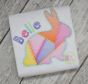 Fancy Patchwork Bunny Sketch Embroidery | Machine Embroidery Designs by JuJu