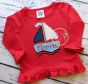 Girly Sailboat Applique | Machine Embroidery Designs by JuJu