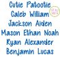 Cutie Patootie Embroidery Font