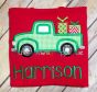 Vintage Truck Christmas | Machine Embroidery Designs by JuJu/ Stitch Away Applique 