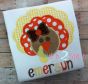 Turkey 2 Girl Applique | Machine Embroidery Designs by JuJu