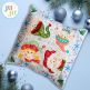 In The Hoop Elf Patchy Pillow Project | Machine Embroidery Designs by JuJu