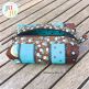 Striped Boxy Zippered Bag by Oma's Place | Machine Embroidery Designs by JuJu                                
                            