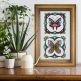 Butterfly Mandalas Embroidery Set 2 | Machine Embroidery Designs by JuJu
