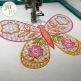 Whimsical Butterfly 1 Embroidery Design | Machine Embroidery Designs by JuJu