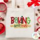 Joyful Christmas Applique Bean Stitch 1 Embroidery Set | Machine Embroidery Designs by JuJu