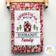 Family Christmas Mini Quilt by Oma's Place