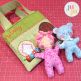 In The Hoop Dollhouse Bag and Dolls Project