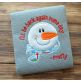 Back Some Day Snowman | Machine Embroidery Designs by JuJu