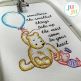 Watercolor Winnie-the-Pooh Piglet  Embroidery Design | Machine Embroidery Designs by JuJu